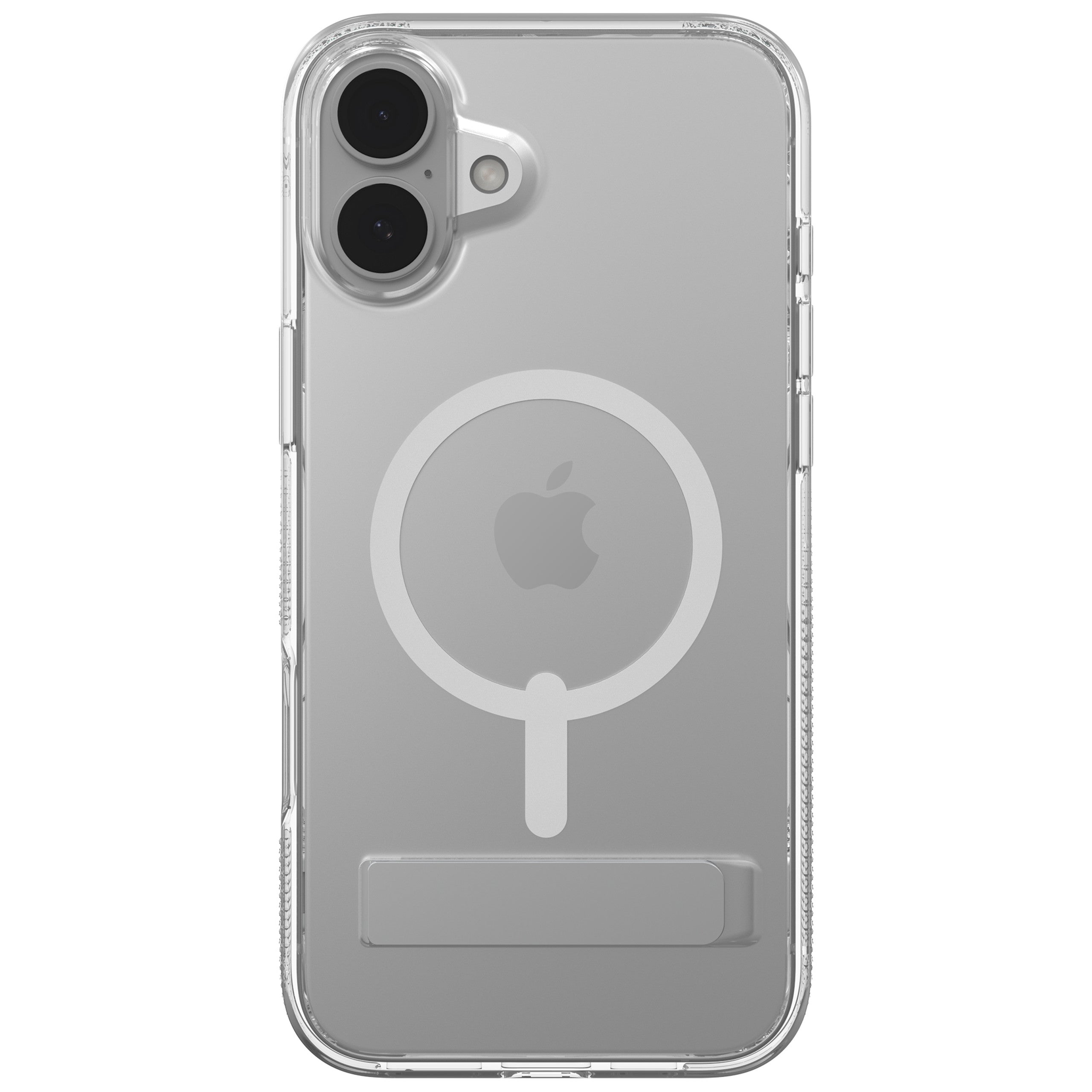 ZAGG Crystal Palace Snap for MagSafe Cell Phone Case with Stand For iPhone 16 Plus