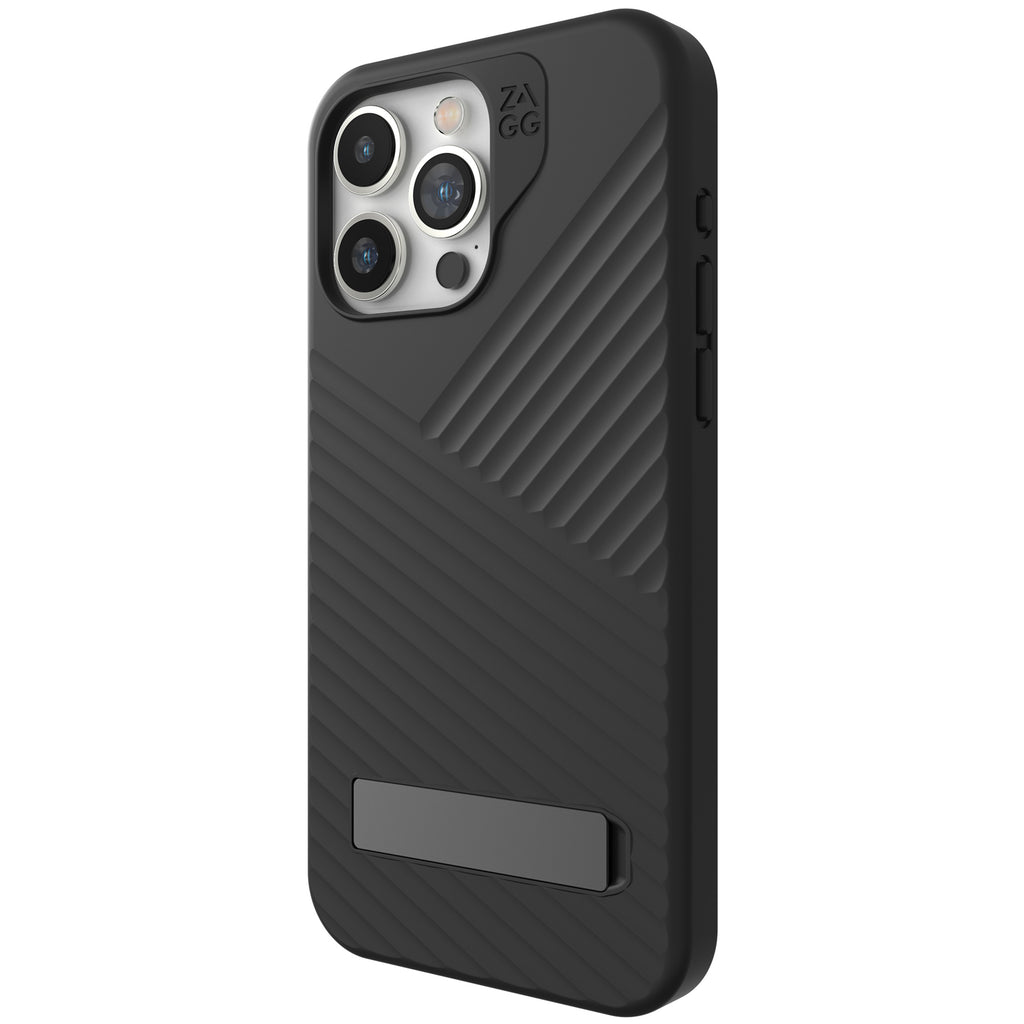 ZAGG Denali Snap for MagSafe Cell Phone Case with Stand For iPhone 15 Pro Max