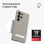 ZAGG Crystal Palace Cell Phone Case with Stand For Galaxy S25 Ultra