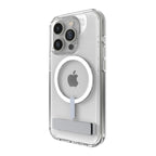 ZAGG Crystal Palace Snap for MagSafe Cell Phone Case with Stand For iPhone 15 Pro