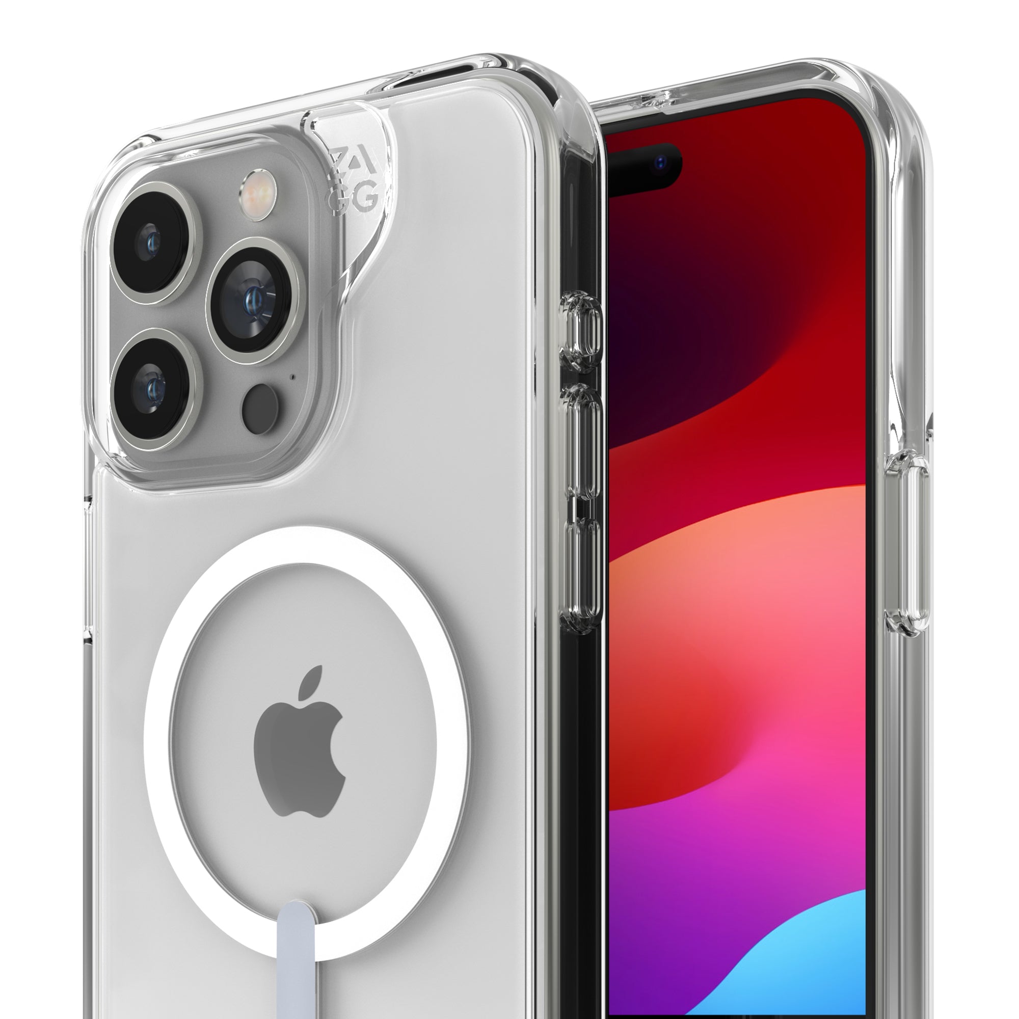 ZAGG Crystal Palace Snap for MagSafe Cell Phone Case For iPhone 15 Pro Max