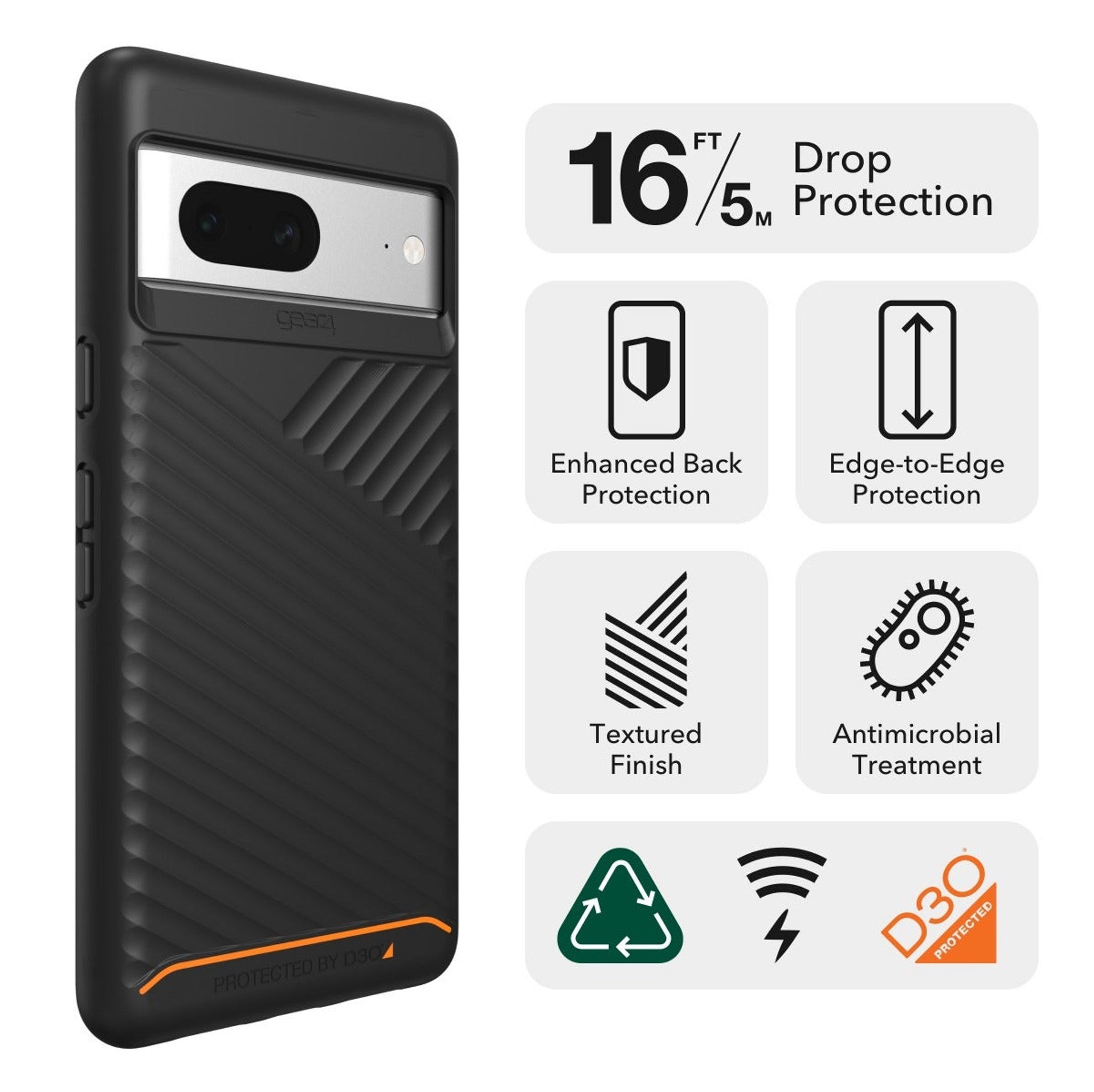 ZAGG Denali Cell Phone Case For Google Pixel 7